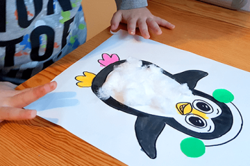 Pinguin Ausmalbild kostenlos ausdrucken