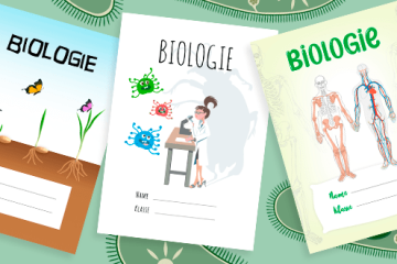 Biologie Deckblatt als PDF zum Ausdrucken