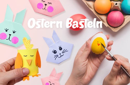 Huhn zu Ostern basteln: DIY aus Klopapierrolle