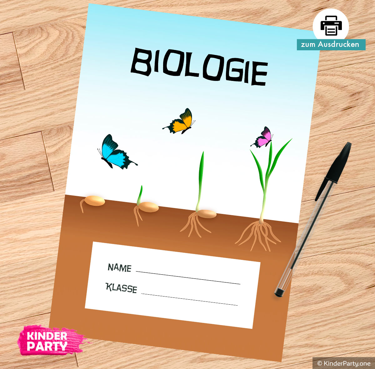 Bio Deckblatt fürs Thema Pflanzen